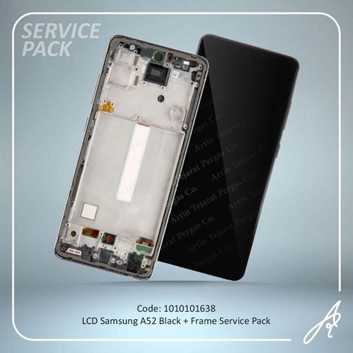 تصویر  LCD A52+FRAME BLACK SERVICE PACK SAM