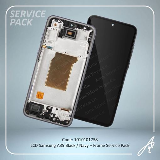 تصویر  LCD A35+FRAME BLACK/NAVY SERVICE PACK SAM