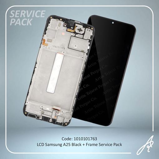 تصویر  LCD A25+FRAME BLACK SERVICE PACK SAM