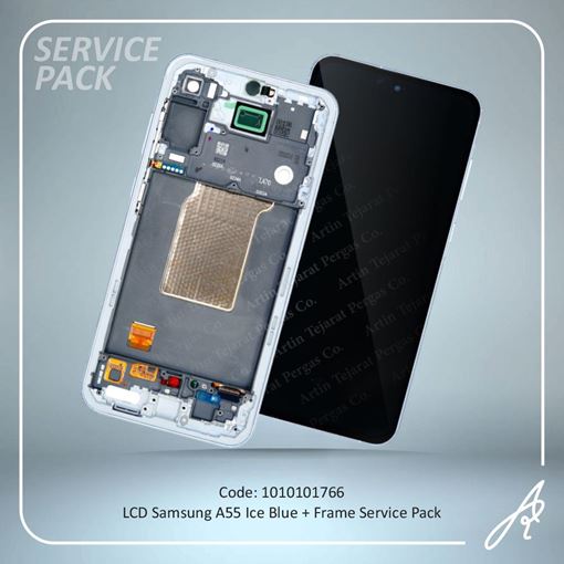تصویر  LCD A55+FRAME ICE BLUE SERVICE PACK SAM