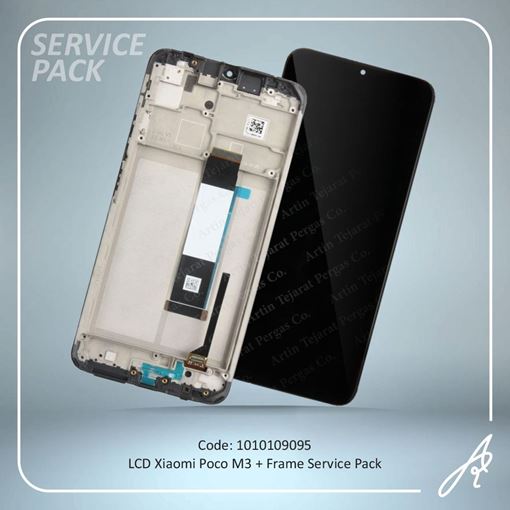 تصویر  LCD POCO M3+FRAME SERVICE PACK XIAO