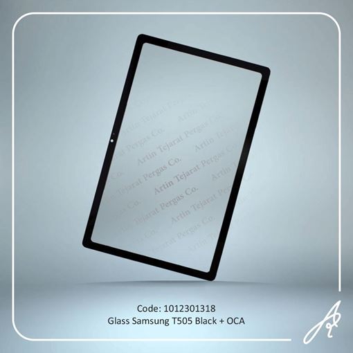 تصویر  GLASS T505+OCA BLACK SAM