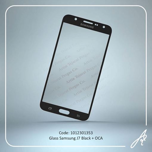 تصویر  GLASS J7+OCA BLACK SAM