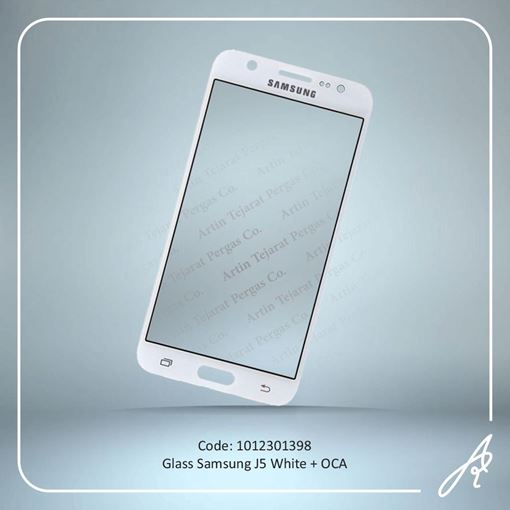 تصویر  GLASS J5+OCA WHITE SAM