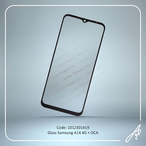 تصویر  GLASS A14 4G+OCA SAM