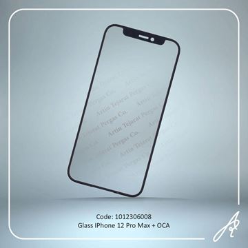 تصویر GLASS 12 PRO MAX+OCA IPHONE