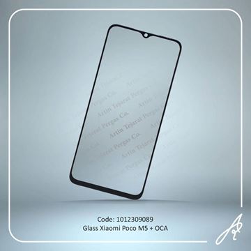 تصویر GLASS REDMI NOTE 11E-M4 5G- POCO M5+OCA XIAO