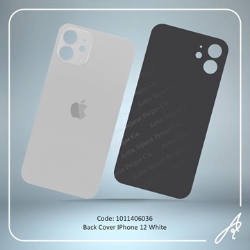 تصویر BACK COVER 12 WHITE IPHONE