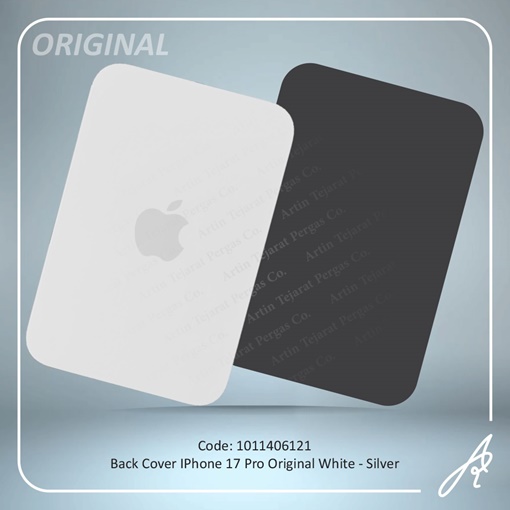 تصویر  BACK COVER 17 PRO ORG WHITE-SILVER IPHONE