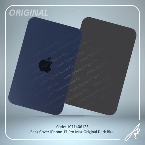 تصویر  BACK COVER 17 PRO MAX ORG DARK BLUE IPHONE