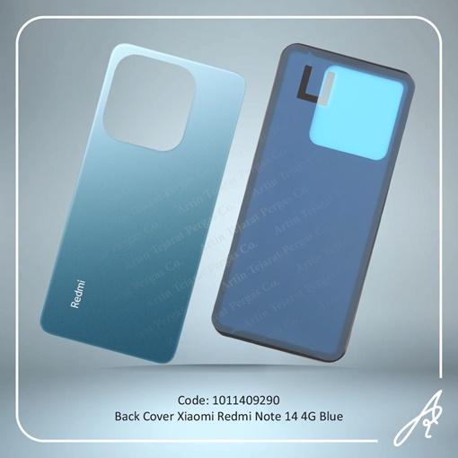 تصویر  BACK COVER REDMI NOTE 14 4G BLUE XIAO