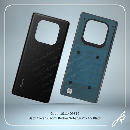 تصویر  BACK COVER REDMI NOTE 14 PRO 4G BLACK XIAO