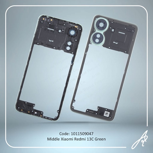 تصویر  MIDDLE REDMI 13C GREEN XIAO