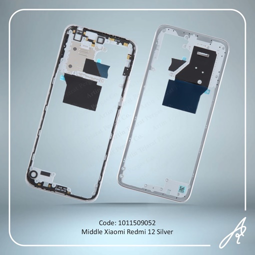 تصویر  MIDDLE REDMI 12 SILVER XIAO