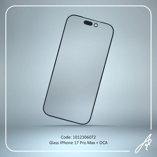 تصویر  GLASS 17 PRO MAX+OCA IPHONE
