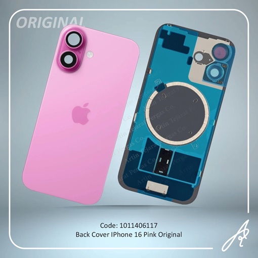 تصویر  BACK COVER 16 ORG PINK IPHONE