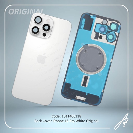 تصویر  BACK COVER 16 PRO ORG WHITE IPHONE