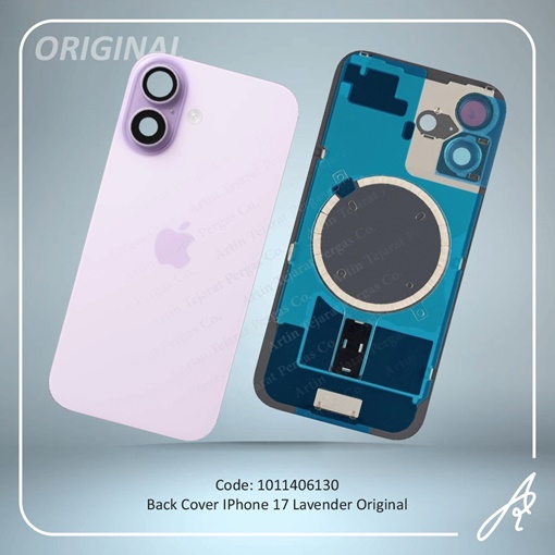 تصویر  BACK COVER 17 ORG LAVENDER IPHONE