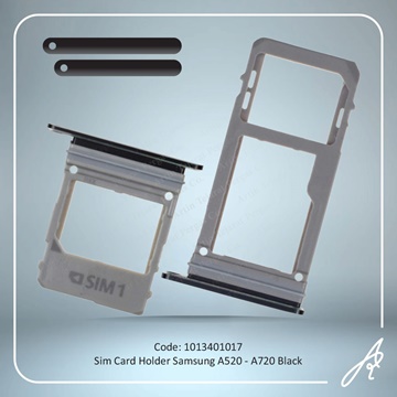 تصویر SIM HOLDER A520/A720 BLACK 2/SIM SAM