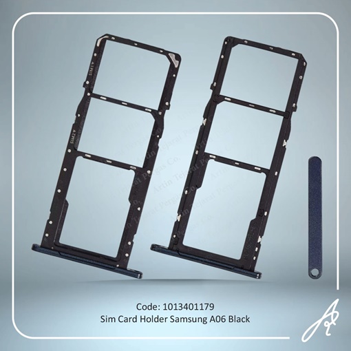 تصویر  SIM HOLDER A06 BLACK SAM