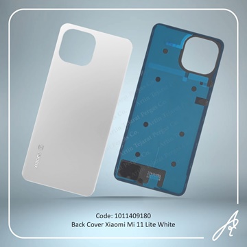 تصویر BACK COVER MI 11 LITE WHITE XIAO