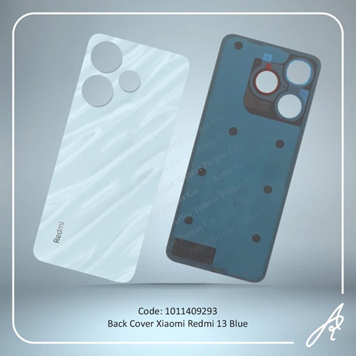 تصویر  BACK COVER REDMI 13 BLUE XIAO
