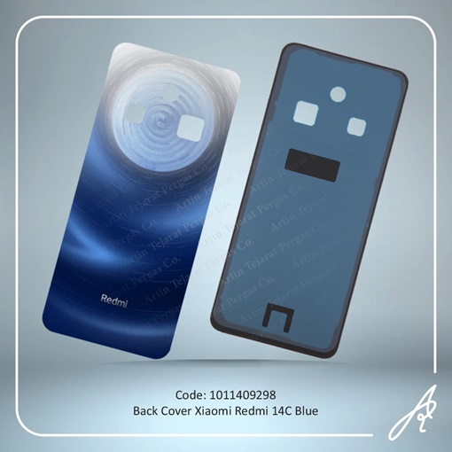 تصویر  BACK COVER REDMI 14C BLUE XIAO