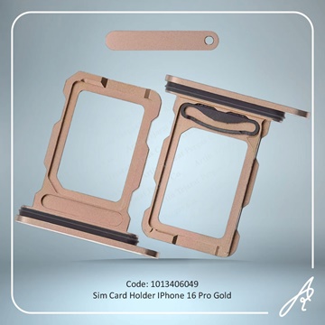 تصویر SIM HOLDER 16 PRO GOLD IPHONE