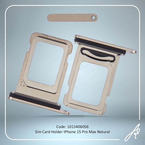 تصویر  SIM HOLDER 15 PRO MAX NATURAL IPHONE
