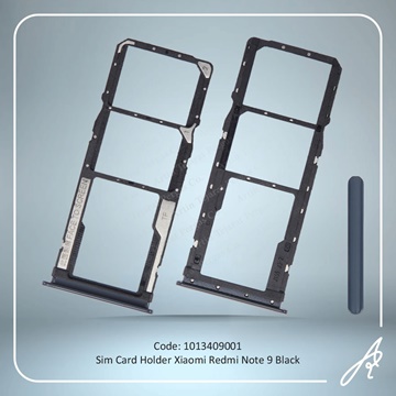 تصویر SIM HOLDER REDMI NOTE 9 BLACK XIAO