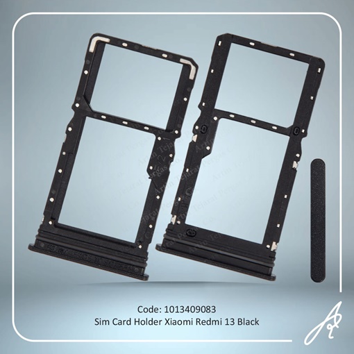 تصویر  SIM HOLDER REDMI 13 BLACK XIAO