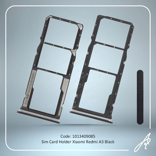 تصویر  SIM HOLDER REDMI A3 BLACK XIAO