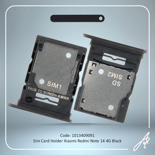 تصویر  SIM HOLDER REDMI NOTE 14 4G BLACK XIAO