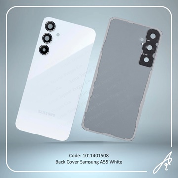 تصویر BACK COVER A55 WHITE SAM