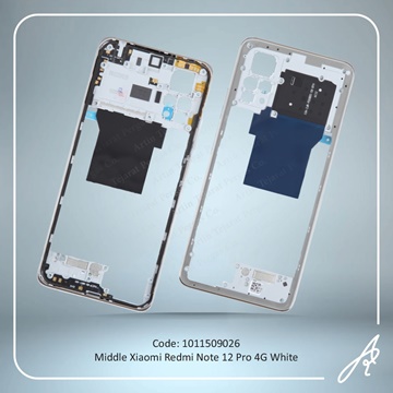 تصویر MIDDLE REDMI NOTE 12 PRO 4G WHITE XIAO